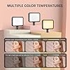 Selfie-Light-84-LED-Phone-Light-with-Adjusted-3-Light-Modes-2000mAh-Portable-Clip-Video-Light-for-Phone-iPad-Camera-Laptop-Portable-Phone-Ring-Light-for-Selfie-TikTok-Live-Streaming-Makeup Selfie Light, 84 LED Phone Light with Adjusted 3 Light Modes, 2000mAh Portable Clip Video Light for Phone, iPad, Camera, Laptop, Portable Phone Ring Light for Selfie, TikTok, Live Streaming, Makeup