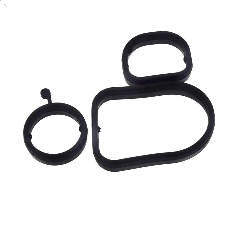 Base Oil Filter Gasket Set Compatible with TT, for Beetle (Car), and A6 2.5L Engines – Replaces OEM 07K115441, 07K117070(07K117070)