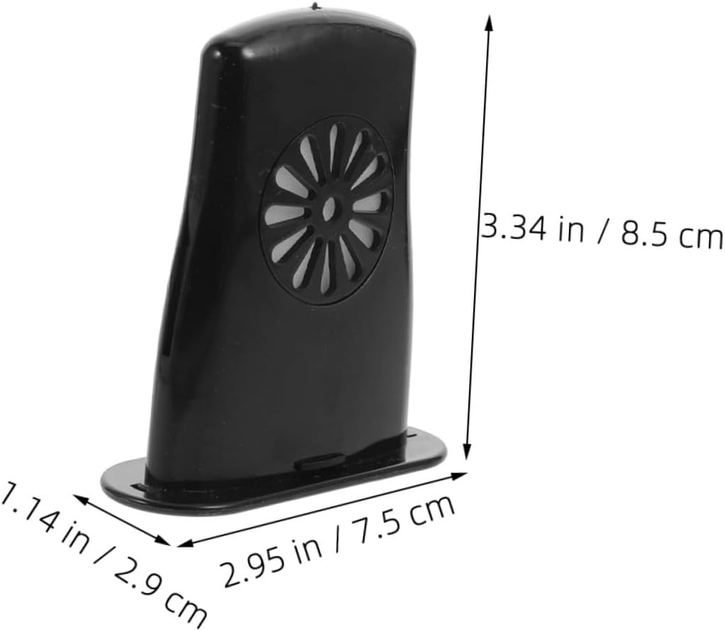 6pcs Guitar Humidifier for Acoustic Guitar Case, ABS Black