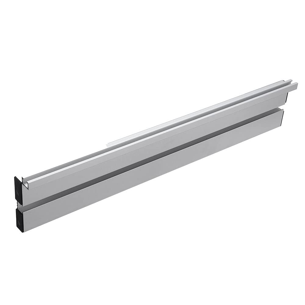 VIDOO Prowadnica Kątowa Miter Gauge Płot Piły Stołowej Szyna T-Slot Stop Aluminium dla Routera i Pilarki-800mm