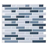 【MATERIAL DE ALTA CALIDAD】Estas baldosas están hechas de material de alta calidad, y su superficie gelatinosa facilita la limpieza y limpieza de las manchas. Suave y elástica, delgada y ligera, fácil de cortar. Este azulejo de vinilo adhesivo para salpicaduras es perfecto para el proyecto de decoración de bricolaje en la cocina y el baño.