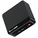 mini barebone linux 【Excellente connectivité】Équipé du Wi-Fi 6, il offre un signal sans fil plus stable et plus rapide que le Wi-Fi 5. Son port LAN 2,5 Gbit/s garantit des débits réseau rapides et sécurisés, pour un accès rapide aux données sans latence. La norme BT 5.4 vous permet de connecter plus rapidement d'autres appareils BT sans fil (souris, clavier, etc.), réduisant ainsi l'enchevêtrement des câbles et gardant votre bureau bien rangé.