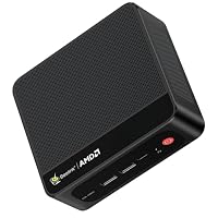 Beelink Mini PC SER5 MAX Mini Computer mit Ryzen 7 7735HS (8C/16T, bis zu 4,75 GHz), AMD Radeon 680M, 24G (12G*2) LPDDR5, 1TB M.2 2280 PCIe SSD, BT 5.4/WiFi 6/2500Mbps LAN/HDMI/DP/Type-C – Ansicht 1