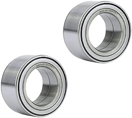 Wheel Hub Bearings Compatible with Polaris RZR 800 900 1000 4 S XP XC Turbo All Models，Sportsman 550 850, Scrambler 850 1000, General 1000, Replace # 3514699，3514627，3514822，3514924，3515090.（2 PCS)
