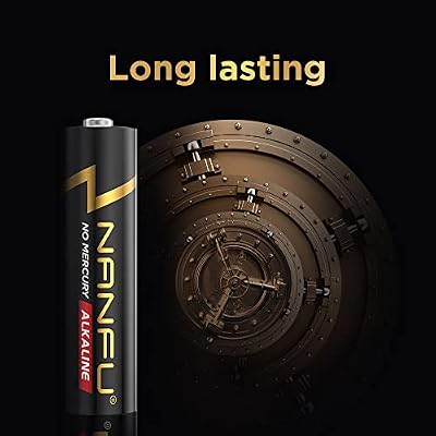 NANFU AAA 20 Alkaline Batteries...