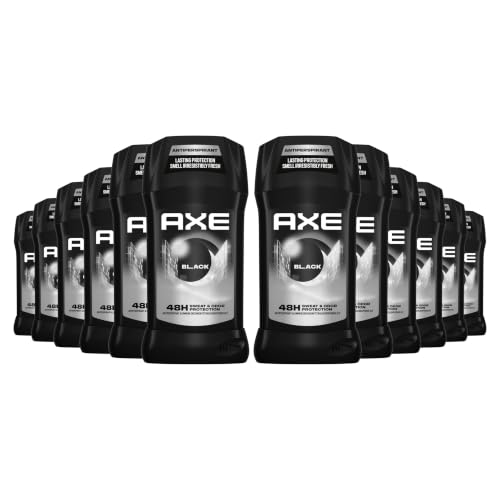 AXE Antiperspirant Stick for Men Black 2.7 oz 12 count