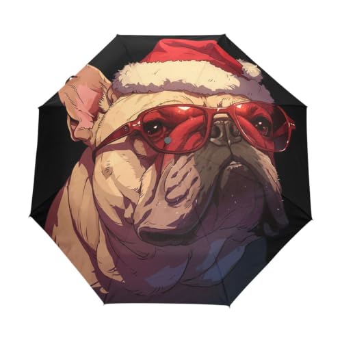 Parapluie coupe-vent et pliable à ouverture automatique pour une protection