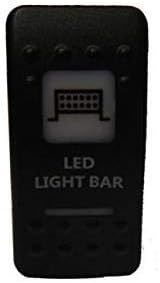 Light Bar Switch Amber Color Can Am Style #Ac-Ca-Lbs