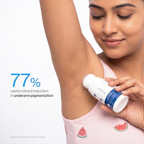 Image of Be Bodywise 6% AHA BHA Underarm Roll On Deodorant, 50ml | 1% Mandelic, 4% Lactic, 1% Salicylic Acid | Prevents Body Odour & Fades Pigmentation for Even Tone Skin | Alcohol & Aluminum Free | Watermelon