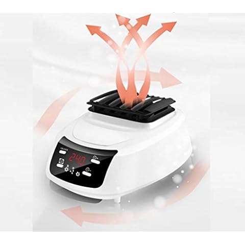 Electric Clothes Dryer with Timing & Remote Control Portable Mute Silent Electric Warm Air Dryer Clothes Drying Rack Machine Sales, for Home Household Cloth Drying Baby Clothes Sterilizing (B, UK) Cover