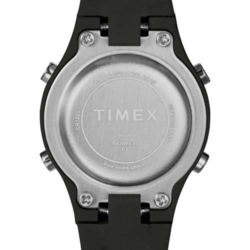 Timex Kids Digital 27mm Watch - Black Strap Digital Dial Black Case, Black by Timex - Image 4