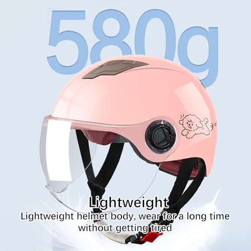 Casco de moto abierto JATIBOSH: protégete del sol en tu scooter con su visera ajustable 6