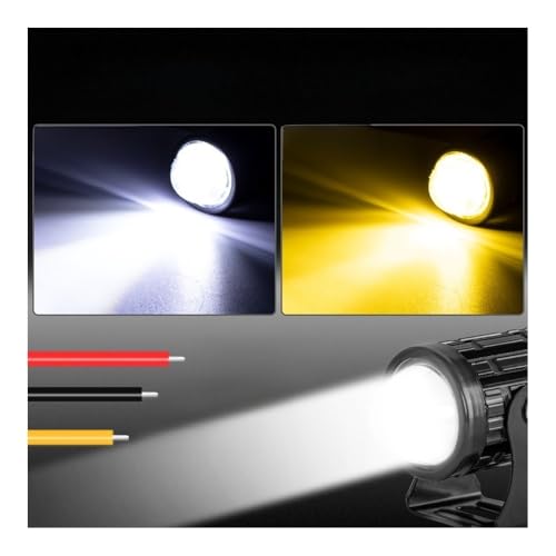 Interruptor doble ON-OFF para evitar fallos en focos LED de moto 4