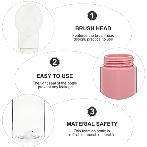EXCEART Garrafas de Viagem Kit Prático Garrafas de Viagem Pulverizadores Frascos de Espumos Plástico