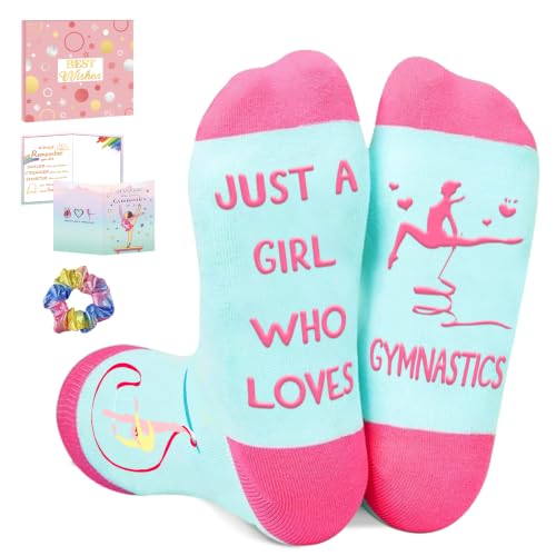 Girls Gymnastic Socks for 7-11 Year Old