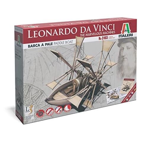 Italeri Da Vinci Paddle Boat Model Kit Cover