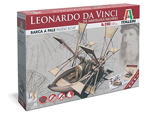 Maqueta de barco de palas Italeri 3103S Leonardo Da Vinci a escala plástica