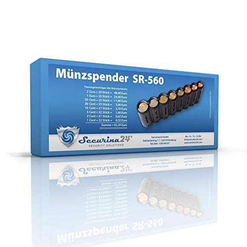 Münzwechsler Euro Geldwechsler Münzsortierer Münzspender Securina24