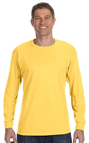 Jerzees Men's Dri-Power Long Sleeve T-Shirt Multipack2