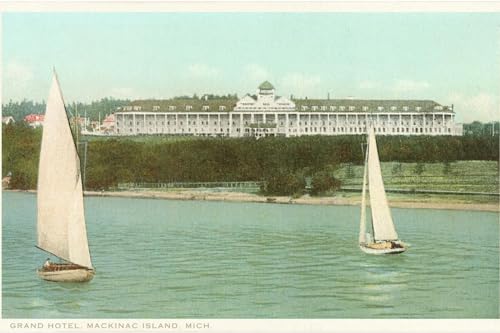 ART.COM Wall Art Print Grand Hotel, Mackinac Island, Michigan, 18' x 12'
