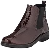 Caprice Innensohle Caprice Damen 9-9-25355-27 Stiefelette, Bordeaux CRO.P, 40 EU