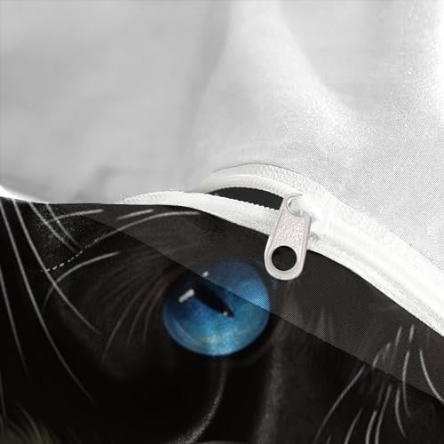 Parure de lit chat en microfibre premium de qualité supérieure single pour lit simple - 8