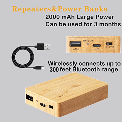 Bvrona Wireless Meat Thermometer, Bluetooth Smart Meat Thermometer With 300Ft Wireless Range, Digital Cooking Thermometer With Alert For Bbq, Oven, Smoker, Air Fryer, Stove #TOP5