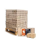 PALIGO Holzbriketts RUF Duplex Hartholz Eiche HEIZFUXX