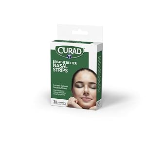 CURAD Nasal Strip Sm Med Clear 30 Pack 1 Ea 1 Each CURNS30H