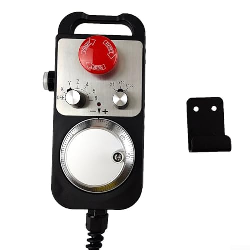 Controlador CNC MPG para evitar colisiones con parada exigente y engranajes triples 8