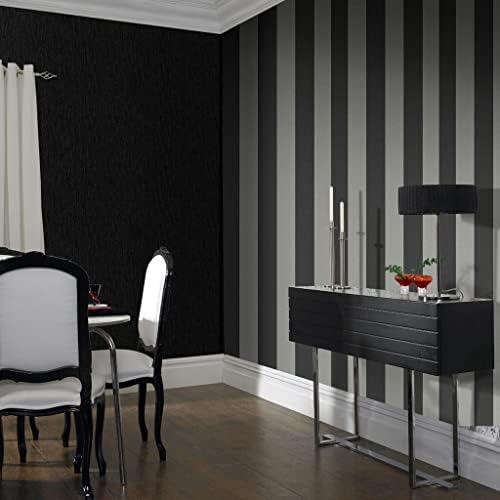 Superfresco Rhea Textured Shimmer Plain Black Wallpaper