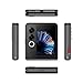 nubia ZTE Flip 2 5G Smartphone klappbar mit AI, 8GB+256GB, 6,9 Zoll FHD+ AMOLED Display, 120Hz FHD+ AMOLED Display, 50MP Kamera, 4325mAh Akku, 33W Schnellladung, Android 14, inkl.Case, Schwarz