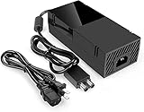 YAEYE Power Supply Brick for Xbox One with Power Cord, (Low Noise Version) AC Adapter Power Supply Charge Compatible with Xbox One Console, 100-240V Auto Voltage