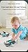 ＳＯＴＫＺＴ Electric RC Shark Fish Toys with Light & Spray Water Function for 0-3 Year olds Kid Boys Girls,Crawling Moving Lightup Toys,Christmas and Birthday Gift. (White)