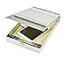 AdirOffice Aluminum Form Storage Clipboards - 9.25" x 14" - Spring-Loaded Tooth Clamp - Lightweight - Heavy Duty (1.5" Height)