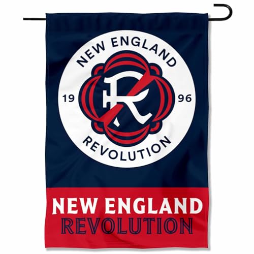 New England Soccer Double Sided Garden Flag