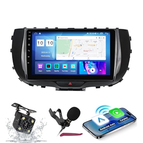 Autoradio Android 14 pour remplacer la radio Kia Soul originale avec écran tactile et GPS