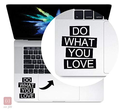 ISEE 360® Do What You Love Laptop Quotes Stickers 11.5 Inch,11.6,14,11.3 Vinyl Decals (Black) (L x H 7 x 5 cm) (B07QDZ5YRB) Amazon Price History, Amazon Price Tracker