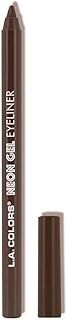 L.A. COLORS Delineador de ojos en gel, marrón...