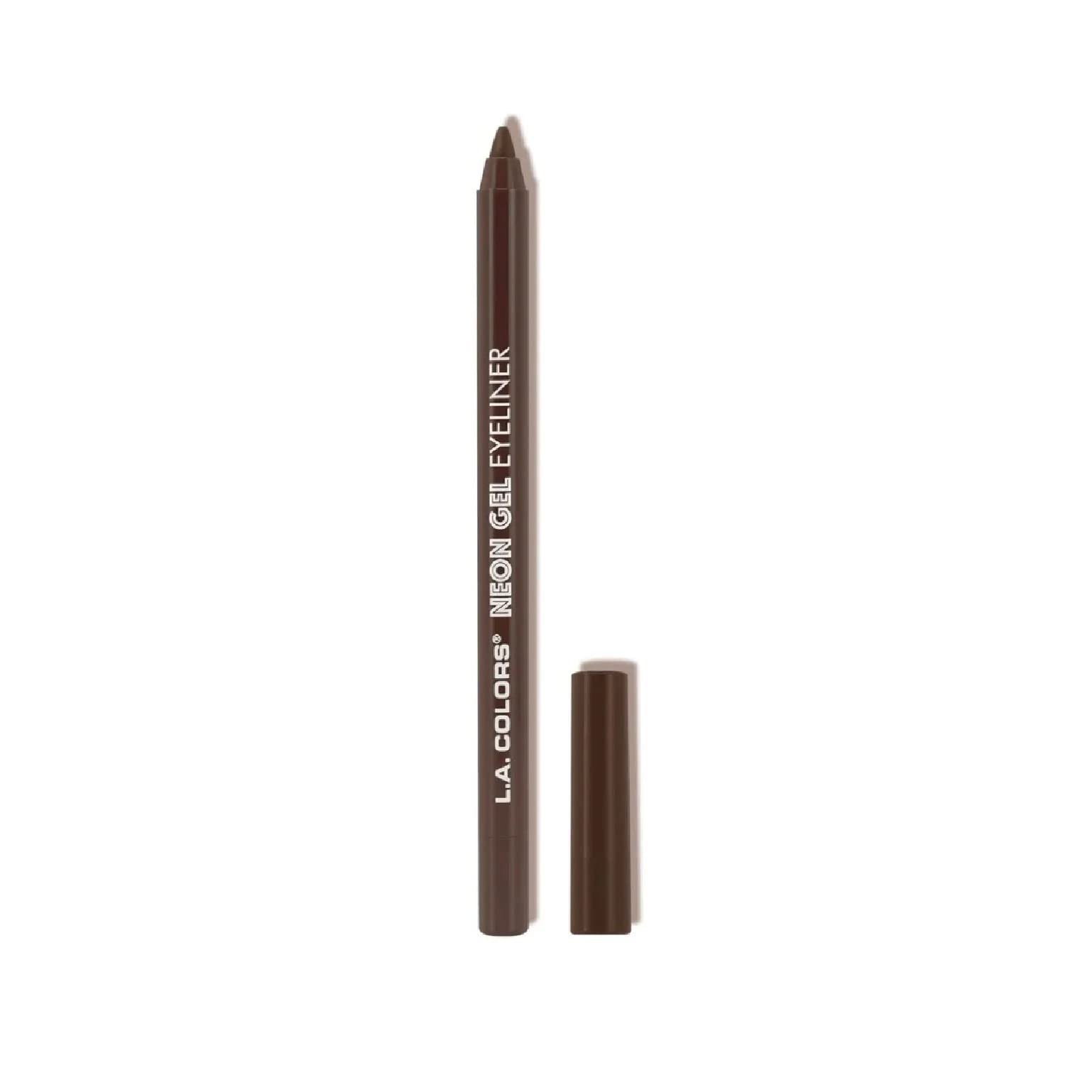 L.A. COLORS Gel Eyeliner, Black Brown CP640