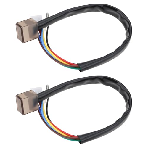 OTOTEC 2X Digitale LED-Ganganzeige für Motorräder 34,5 cm für Elektronische Tachometer Und Drehzahlmesser Rot