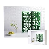 Belle décoration artistique : une fois le puzzle terminé, il sera une excellente décoration artistique, vous pouvez l'accrocher dans le salon, le mur TV, la chambre, le bureau et d'autres endroits