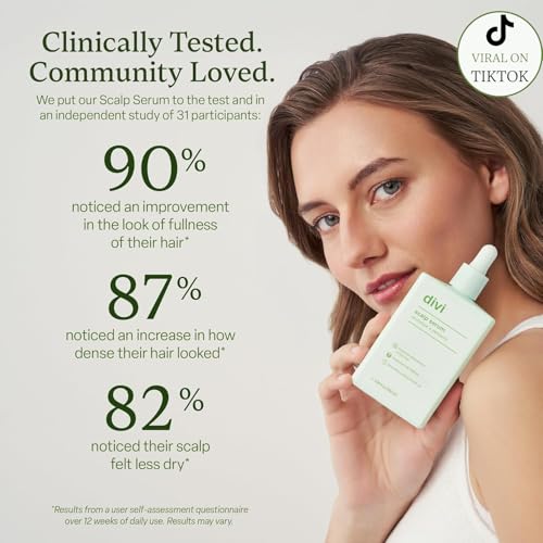 image for Divi Hair Scalp Serum for Women and Men - Revitalize and Balance Your 