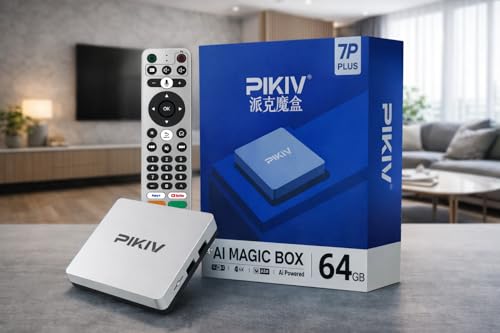 PIKIV BOX 7P PLUS �h����� �^��AI�E�^��4K�Ή� 4K Bluetooth 5.0 �f���A���o���hWiFi�i5G�j 4GB+64GB Bluetooth�ŃQ�[���R���g���[���[�ڑ��\�A�Q�[���v���C�Ή� �z�[���V�A�^�[�̌�