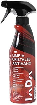 Limpiacristales antivaho spray coche