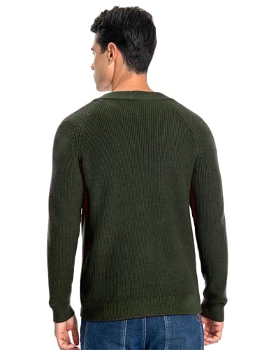 Mettclasi Men's Long-Sleeve Cardigan Sweater - Classic V Neck Button Down Knitted Cardigan with Pockets4