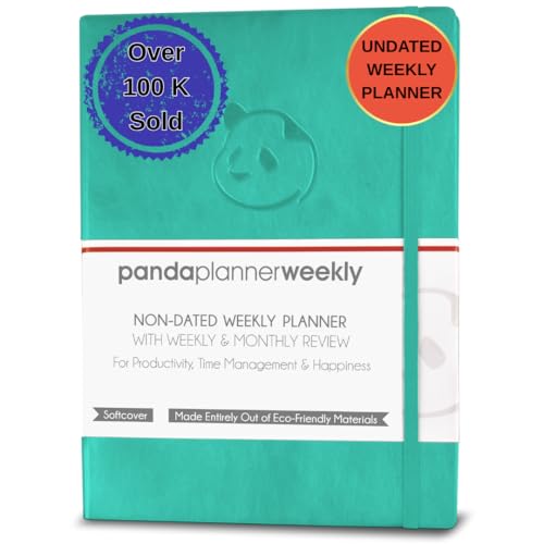 Panda Planner 2026 Undated Weekly Planner, To Do List Notebook