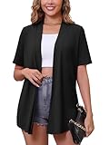 Facile à assortir : ce kimono pour femme peut être porté comme accessoire de villégiature et associé à presque toutes les tenues, telles que des leggings, des jeans, des shorts, des jupes, des robes, des chemises ou des débardeurs. Le style tendance et classique à manches courtes ouvert sur le devant ajoute un élément tendance à votre tenue, créant un look charmant.