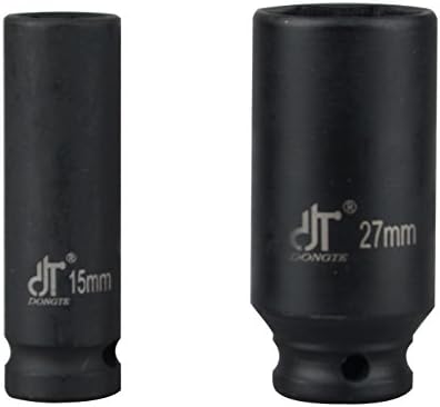 DAYUAN 16pc 1/2" Drive Impact Deep Socket Set Metric 10-32mm Nut H78 Car Garage Mechanic