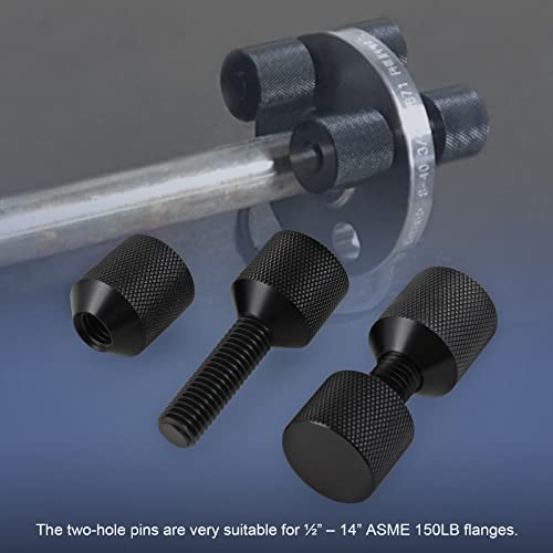 Wowyzl 1-1/8" Two Hole Flange Alignment Pin Set 6061 Aluminum Lightweight Construction 2 Hole Pins Set With Anodized Oxide Finish (S004) #TOP1